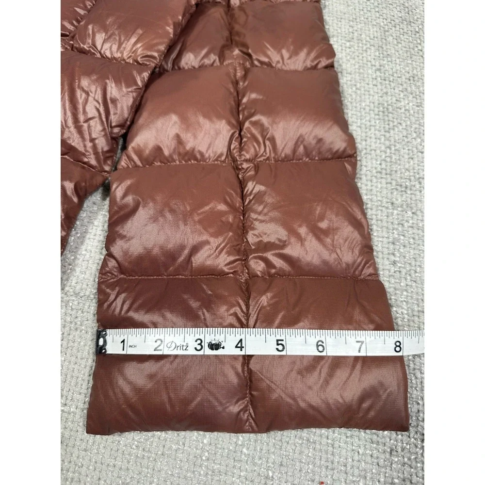 The North Face City Voyager Scarf Down Marron Purple Brown One Size - Picture 3 of 8